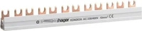 Hager KDN263A, Hager KDN263A Phasenschiene Grau 63 A 1 St.