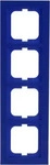 Busch-Jaeger 2CKA001754A4354, Busch-Jaeger 4fach Rahmen Rahmen Blau, Ultramarinblau