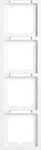 Busch-Jaeger 2CKA001754A4367, Busch-Jaeger 4fach Rahmen Rahmen Future Linear