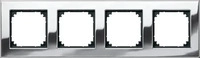 Merten 475439, Merten Rahmen Abdeckung System M Chrom 475439 1St.