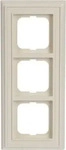 Busch-Jaeger 2CKA001754A4675, Busch-Jaeger 3fach Rahmen Rahmen Creme-Wei&szlig;,...