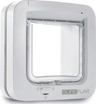 SureFlap DSCF001, SureFlap Mikrochip DualScan Haustierklappe Wei&szlig; 1St.
