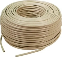 LogiLink CPV0035, LogiLink CPV0035 Netzwerkkabel CAT 6 U/UTP 4 x 2 x 0.205mm&sup2; Grau