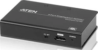 ATEN VS194-AT-G, ATEN VS194-AT-G DisplayPort-Splitter 4096 x 2160 Pixel Schwarz