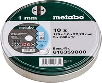 Metabo 616359000, Metabo 616359000 Trennscheibe gerade 125mm 10 St. Stahl,...