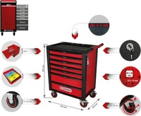 KS Tools 826.0007, KS Tools 826.0007 Werkstattwagen Stahlblech Herstellerfarbe: