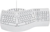 Perixx 11526, Perixx Periboard-512 USB Tastatur Deutsch, QWERTZ Wei&szlig;...