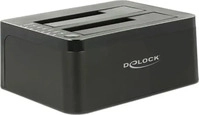 Delock 62661, Delock 62661 SATA 6 Gb/s, DC-Buchse 3.5mm Festplatten-Dockingstation