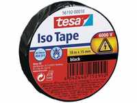 TESA 56192-00010-22, TESA 56192-00010-22 Isolierband Schwarz (L x B) 10m x 15mm,