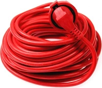AS Schwabe 60359, AS Schwabe 60359 Strom Verl&auml;ngerungskabel 16A Rot 50.00m H05VV-F