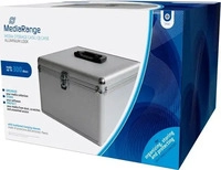 MediaRange BOX76, MediaRange CD Koffer 300 CDs/DVDs/Blu-rays Aluminium Silber 1 St.