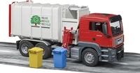 bruder 3761, bruder MAN TGS Seitenlader M&uuml;ll-LKW Fertigmodell Nutzfahrzeug...