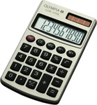 Olympia 941901000, Olympia LCD 1110 Taschenrechner Silber Display (Stellen): 10