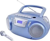 soundmaster SCD5800BL, Soundmaster SCD5800BL CD-Radio UKW USB, Kassette,