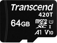 Transcend TS64GUSD420T, Transcend TS64GUSD420T microSD-Karte Industrial 64GB Class 10