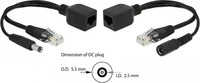Delock 66024, Delock 66024 Adapterset 10 / 100MBit/s Passiv