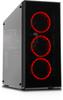 Cooltek 336900, Cooltek CT VIER Midi-Tower PC-Gehäuse Schwarz