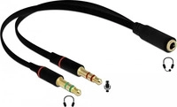 Delock 65967, Delock 65967 Klinke Audio Anschlusskabel [1x Klinkenbuchse 3.5mm...