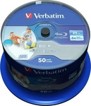 Verbatim 43812, Verbatim 43812 Blu-ray BD-R SL Rohling 25GB 50 St. Spindel...