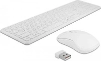 Delock 12703, Delock 12703 Kabellos Maus, Tastatur Integriertes Scrollrad,