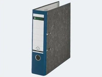 Leitz 10805035, Leitz Ordner 1080 DIN A4 R&uuml;ckenbreite: 80 mm Blau Wolkenmarmor 2