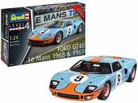 Revell 07696, Revell RV 1:24 Ford GT 40 Le Mans 1968 1:24 Modellauto