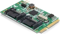 Delock Mini Pci Expr Card 2x SATA III 7p