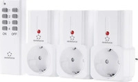 Renkforce 1208454, Renkforce Steckdosen-Set 4teilig Innenbereich 3680W