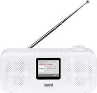 Imperial 22-126-20, Imperial DABMAN 16 Tischradio DAB+, UKW AUX Weckfunktion Wei&szlig;