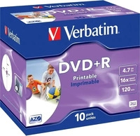 Verbatim 43508, Verbatim DVD+R 11-020-057 (VE10)