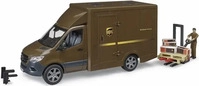 bruder 02678, Bruder Mercedes Benz Sprinter UPS mit Fahrer und Zubeh&ouml;r...