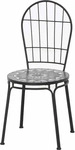 Siena Garden J53782, Siena Garden J53782 Como Stapelstuhl Stahl mit Mosaikoptik