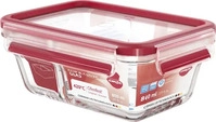Emsa 600740, Emsa Clip & Close Aufbewahrungsbeh&auml;lter 0.8l Glas mit Deckel, mit