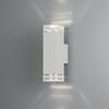 Konstsmide 408-250, Konstsmide Pollux 408-250 Außenwandleuchte LED GU10 14W Weiß