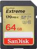 SanDisk SDSDXV2-064G-GNCIN, SanDisk Extreme SDXC-Karte 64GB Class 10 UHS-I