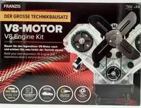 FRANZIS 67114, FRANZIS V8 Motor 67114 Bausatz ab 14 Jahre