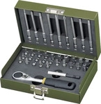 Proxxon 23109, Proxxon Steckschl&uuml;sselsatz 1/4" 36teilig 23109