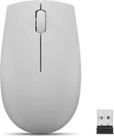 Lenovo GY51L15678, Lenovo 300 Wireless Compact Maus Kabellos Optisch Grau 3 Tasten