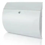 Briefkasten Burg-W&auml;chter Toscana 856 (Ausf&uuml;hrung: weiss Stahlblech 856 W)