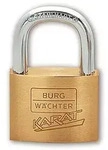 Hangschloss Burg-W&auml;chter 217 Karat (Ausf&uuml;hrung: 217 40 - 6 Schl&uuml;ssel)