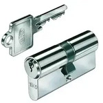 Profil-Doppelzylinder BKS 8812 Not- und Gefahrfunktion (L&auml;nge: 45/45 mm