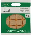 Parkettgleiter Premium 20 x 20mm Filz natur eck.selbstkl.