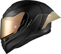 NEXX 01XR32341381000M, Nexx X.R3R Zero Pro 2 Helm Schwarz Gold male