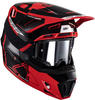 Leatt 7.5 V24 Motocross Helm mit Brille DL1428-023-M