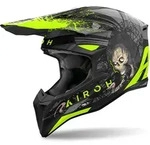 Airoh Wraaap Darkness Motocross Helm, schwarz-gelb, Gr&ouml;&szlig;e XS f&uuml;r M&auml;nner