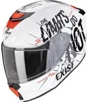 Scorpion Exo-JNR Air Boum Kinder Helm, schwarz-weiss, Gr&ouml;&szlig;e L