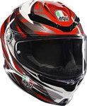 AGV 18395001-023-XS, AGV K6 S Reeval Helm Grau Weiss Rot male