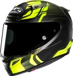 HJC 12887407, HJC RPHA 12 Lawin Helm Schwarz Gelb male