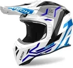 Airoh Aviator Ace 2 Ground Motocross Helm, weiss-blau, Gr&ouml;&szlig;e XS f&uuml;r M&auml;nner