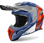 Airoh Aviator Ace 2 Engine Motocross Helm, blau-orange, Gr&ouml;&szlig;e XS f&uuml;r M&auml;nner